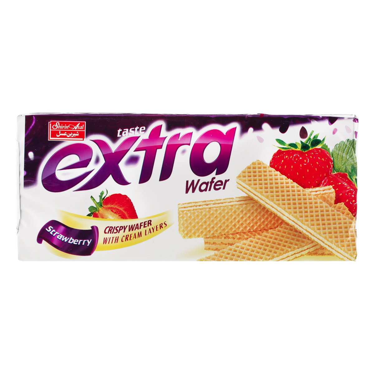 ویفر توت فرنگی اکسترا 100گرمی کد85