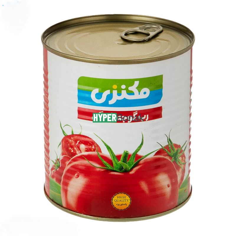 تصویر رب گوجه مکنزی 800گرمی قوطی کد 597 